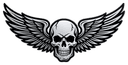 Winged Skull Biker 1